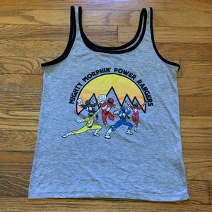 Power Rangers tank top xs but fits like size small